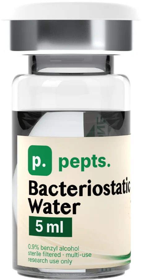 Bacteriostatic Water 5 ml research vial